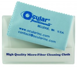 Ocular Lens Cleaning Cloth - Blue