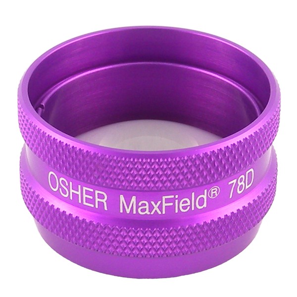 Ocular Osher MaxField® 78D (Purple) - MaxField (Glass) Slit Lamp