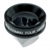 Ocular Sussman Four Mirror Hand Held Gonioscope with Large Ring (Black)